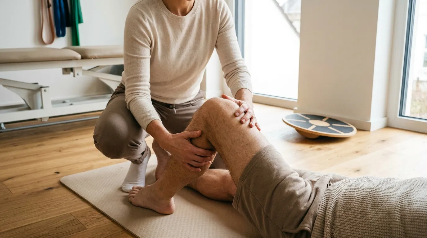 Physiotherapie bei Knieschmerzen: Ursachen verstehen und gezielt behandeln