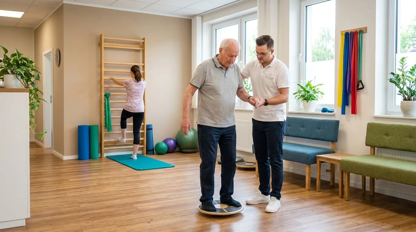 Sturzprävention Senioren: Physiotherapie Greiz